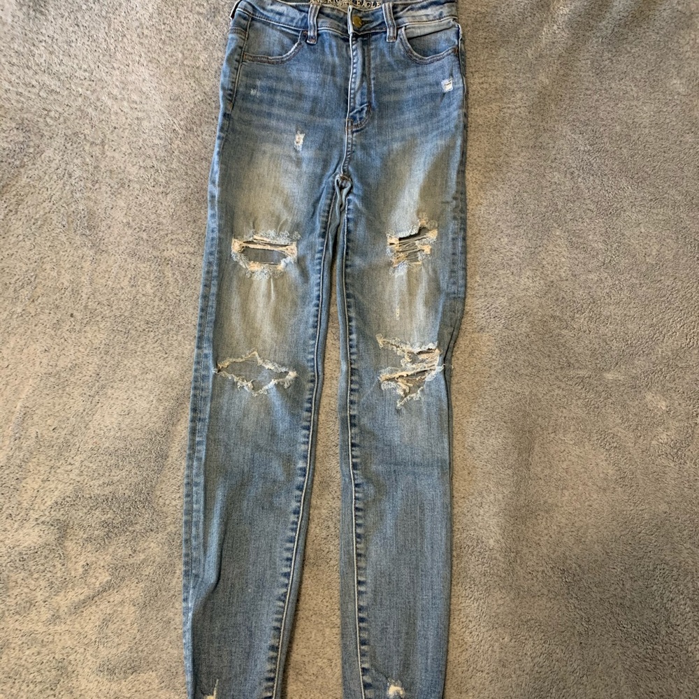 American Eagle High Waisted Skinny Jeans